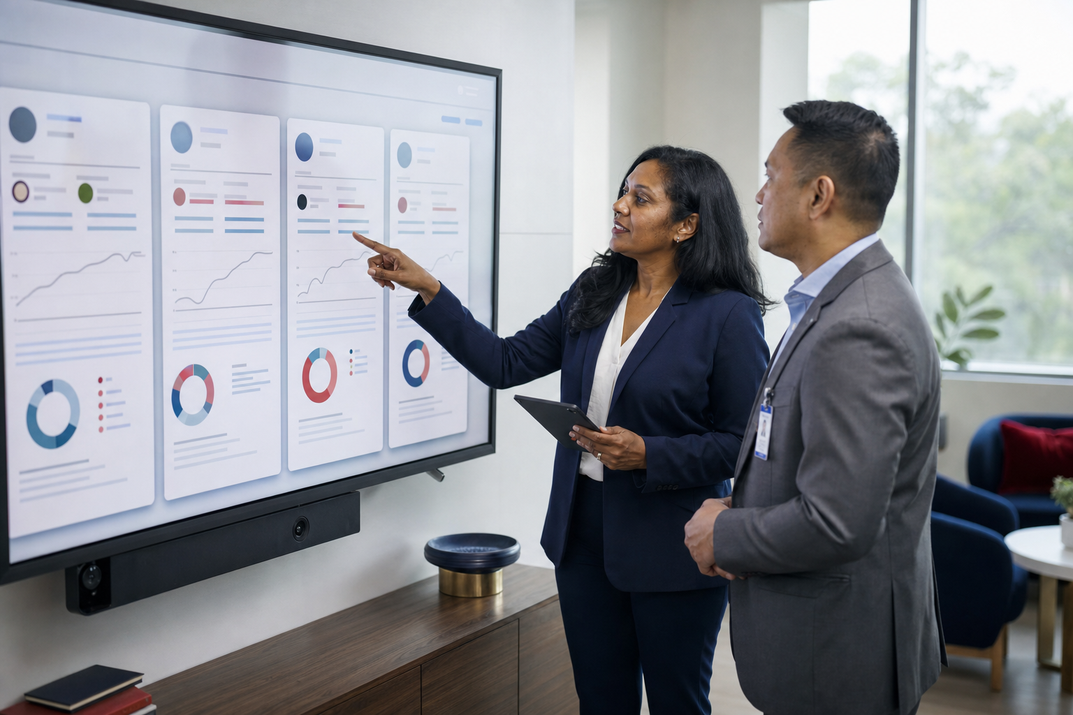 Physician recruitment and procurement leaders comparing locum tenens agency proposals and bill rates side by side